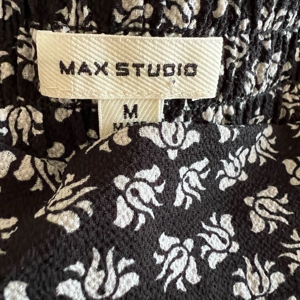 Max Studio Baggie Boho Pants Size Medium - Picture 4 of 4